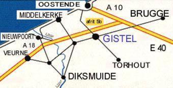 Hotel Ten Putte Gistel Eksteriør billede
